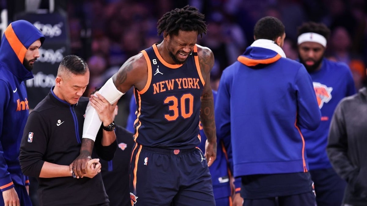 New York Knicks Forward Julius Randle to Miss Remainder of Season