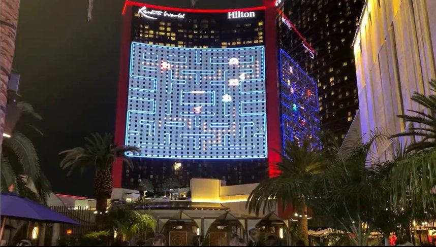 Pac-Man Game Sets Guinness World Record at Resorts World