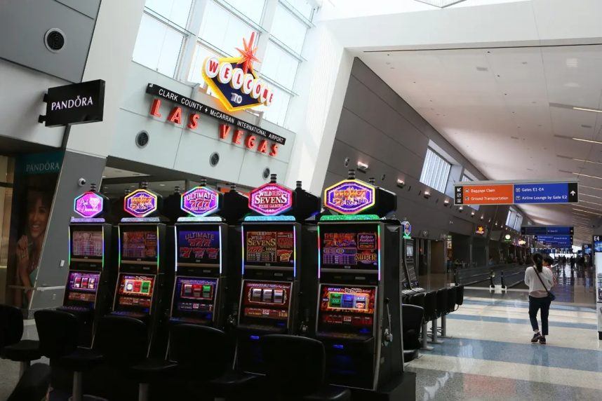 Harry Reid Airport Slots Upgrading Management System With Light & Wonder